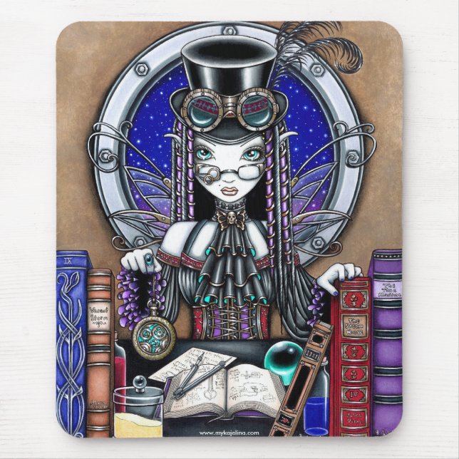 Victoria-Dampf-PunkFee Mousepad (Vorne)