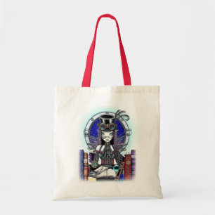 "Victoria" Dampf-PunkFeen-Kunst-Leinwand-Tasche Tragetasche