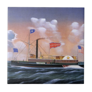 Victoria Dampftug 1859 Fliese
