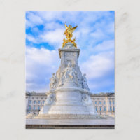 Victoria-Denkmal, Buckingham Palace, London Postc
