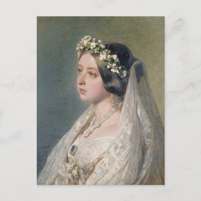 Victoria die Bride Postkarte (Vorderseite)