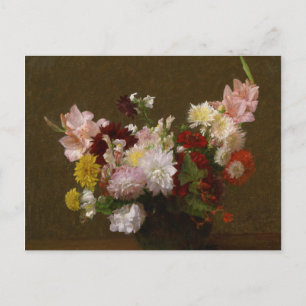 Victoria Dubourg Vintage Blumen Postkarte