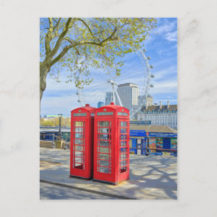 Victoria Embankment, London UK Postcard Postkarte