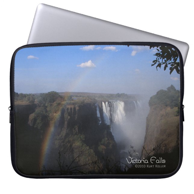 Victoria Fall 1 Laptopschutzhülle (Vorderseite)