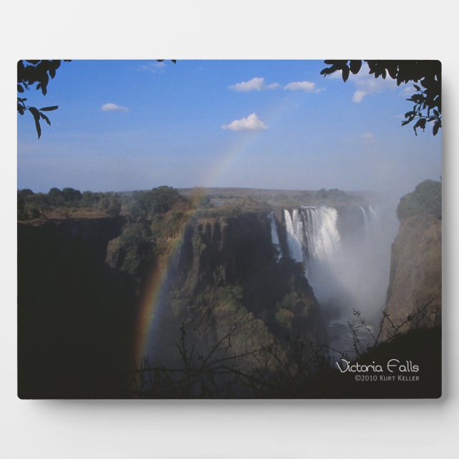 Victoria Fall 2 Fotoplatte (Vorderseite)