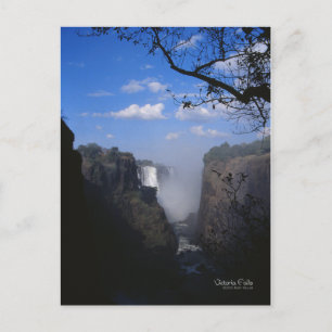 Victoria Falls 1 Postkarte