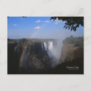 Victoria Falls 2 Postkarte