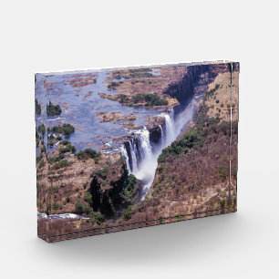 Victoria Falls aerial view - Simbabwe, Afrika Fotoblock