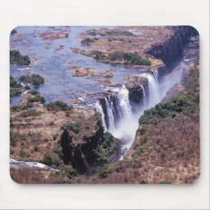 Victoria Falls aerial view - Simbabwe, Afrika Mousepad