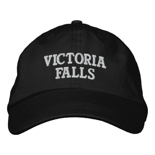 Victoria Falls Bestickte Kappe (Vorderseite)