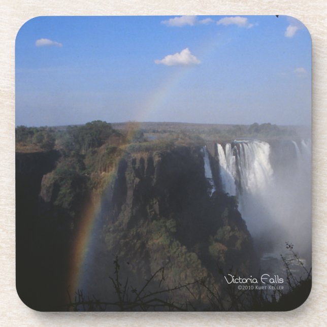 Victoria Falls Getränkeuntersetzer (Vorderseite)