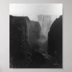 Victoria Falls in Rhodesien Poster