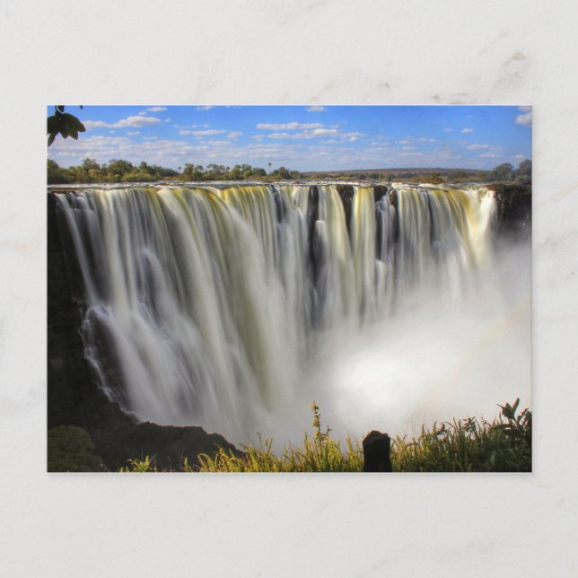 Victoria Falls: Main Falls Postkarte (Vorderseite)