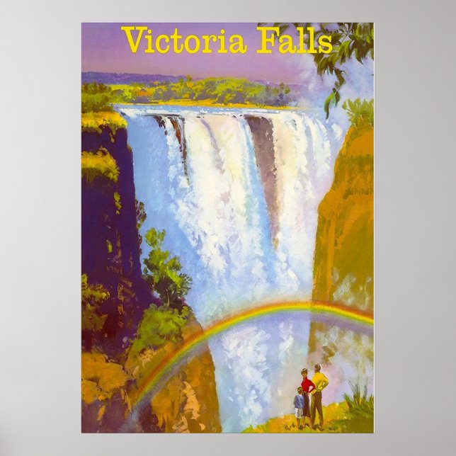 VICTORIA FALLS POSTER (Vorne)