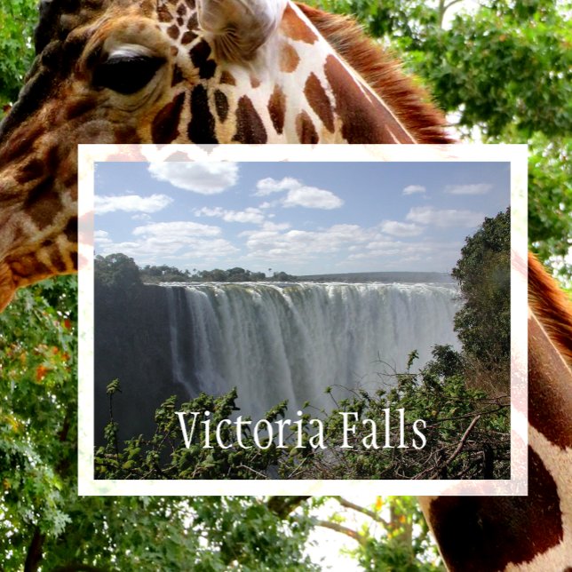 Victoria Falls, Sambia, Simbabwe Postkarte (Von Creator hochgeladen)