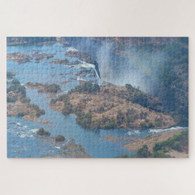 Victoria Falls, Simbabwe, Afrika Puzzle (Horizontal)