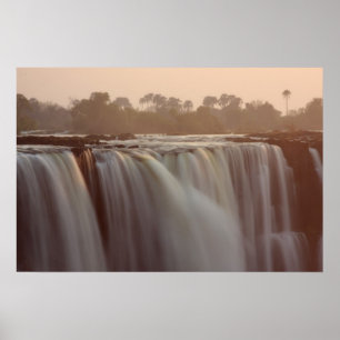 Victoria Falls Surise Poster