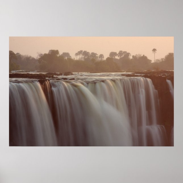 Victoria Falls Surise Poster (Vorne)