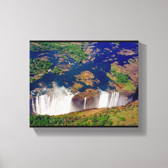 Victoria fällt Leinwand aus der Luft (Vorderseite)