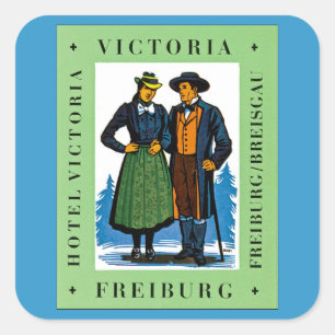 Victoria ~ Freiburg Quadratischer Aufkleber