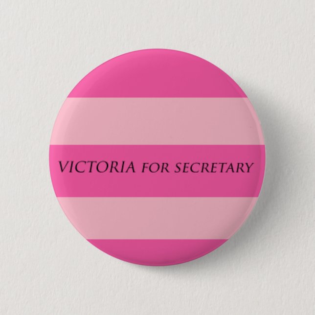 Victoria für Sekretär Button (Vorderseite)