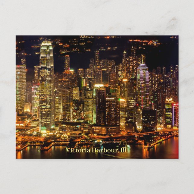 Victoria Harbour, British Columbia Postkarte (Vorderseite)