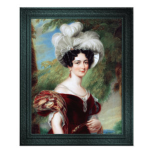 Victoria, Herzogin von Kent von George Hayter Fotodruck