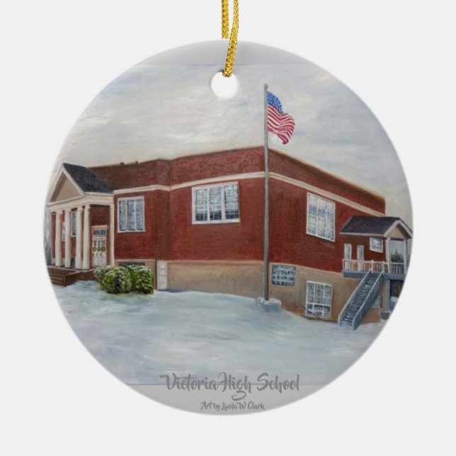 Victoria High School 2018 Weihnachtsschmuck (Vorne)