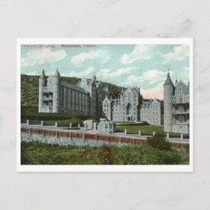 Victoria Hospital, Montreal 1910 Vintage Postkarte