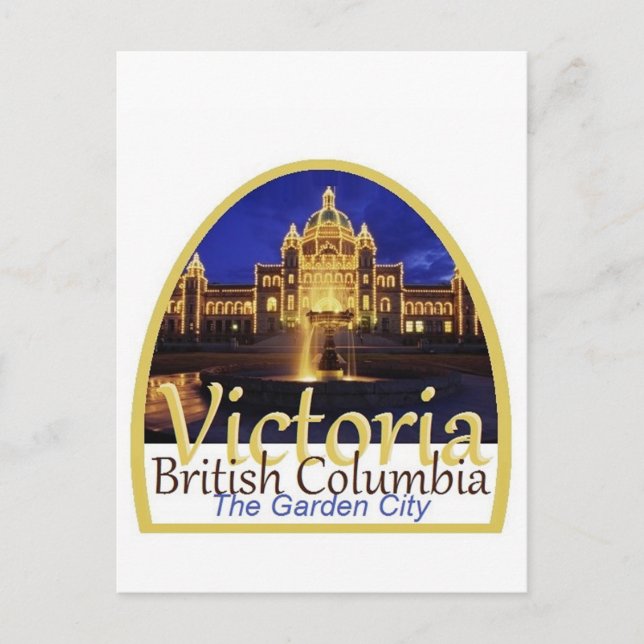 VICTORIA Kanada Postkarte (Vorderseite)