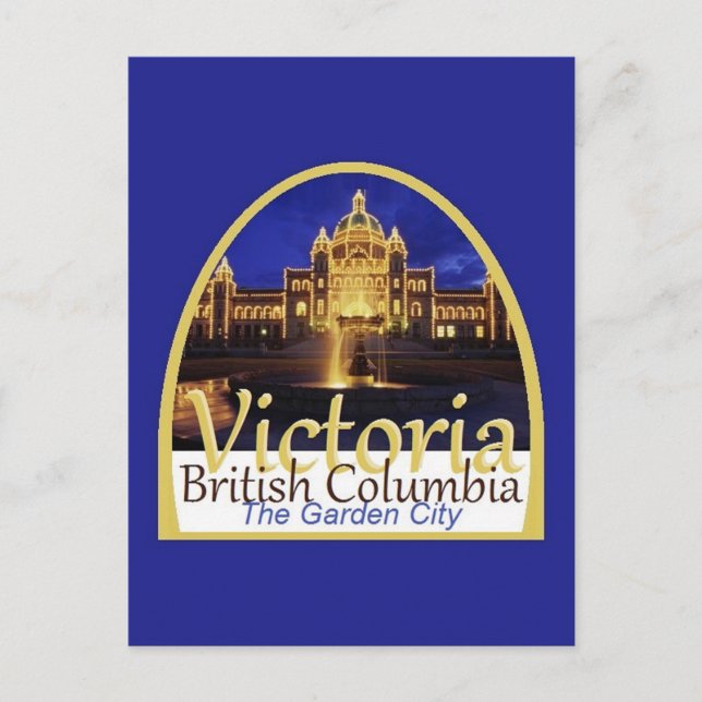 VICTORIA Kanada Postkarte (Vorderseite)
