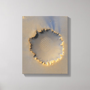 Victoria Krater auf Mars Leinwanddruck