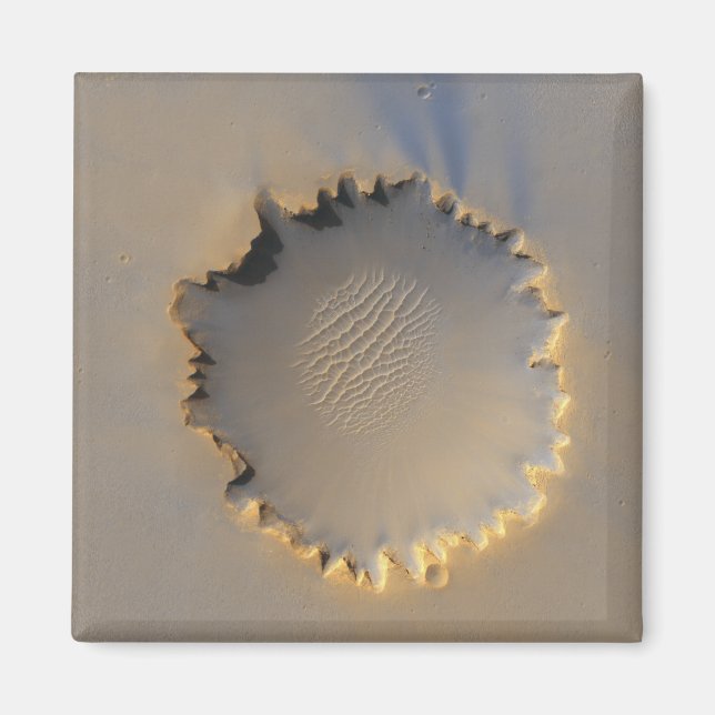 Victoria Krater auf Mars Magnet (Vorne)