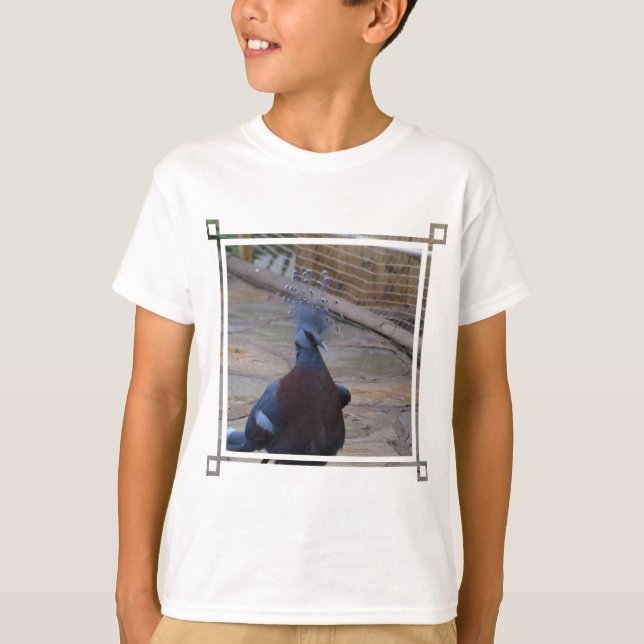 Victoria krönte Taube T-Shirt (Vorderseite)