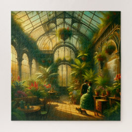 Victoria-Liebhaber-Gewächshaus-Garten Puzzle