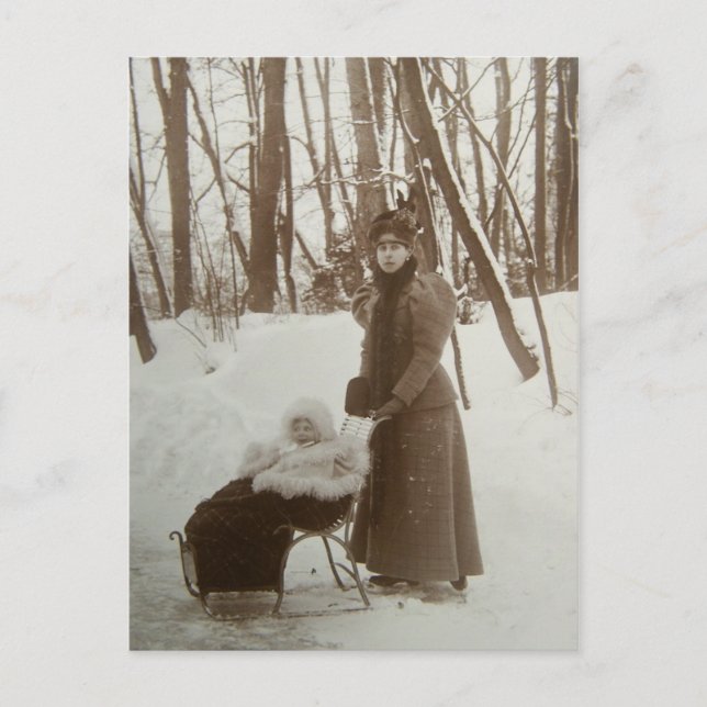 Victoria Melita Grand Duchess Cyril #011D Postkarte (Vorderseite)