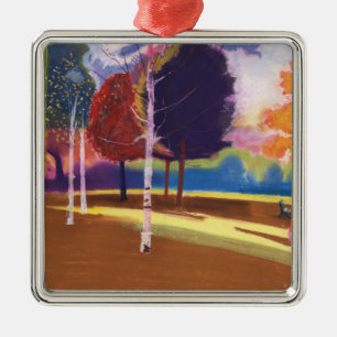 Victoria-Park-Bad Ornament Aus Metall