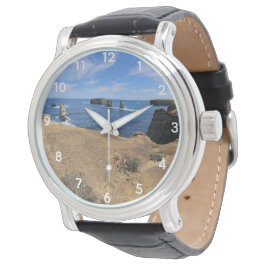 Victoria’s Bay of Islands Coastal Panorama Armbanduhr