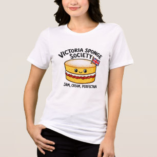 Victoria Sponge Society Lustiger Kuchen Tee