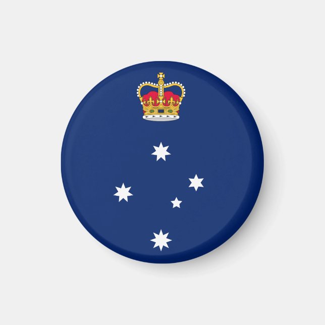 Victoria Staat Abzeichen - AUSTRALIEN Magnet (Vorne)