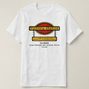 Victoria Station Restaurants von Illinois 1977-198 T-Shirt