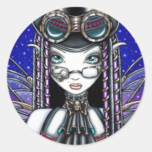 "Victoria" Steam Punk Fee Art Stickers