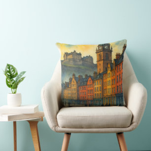 Victoria Street Edinburgh – Schottlands Altstadt Kissen