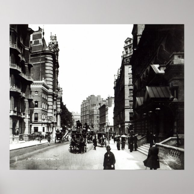 Victoria Street, London, c.1890 Poster (Vorne)
