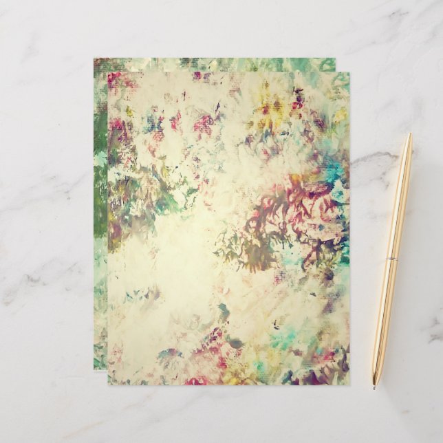 Victoria Texture Vintag Earth (Vorderseite/Rückseite Beispiel)