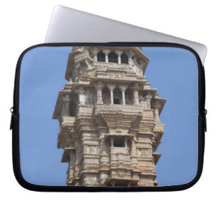 Victoria-Turm im Chittorgarh-Fort, Indien Laptopschutzhülle