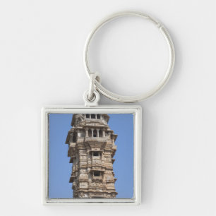 Victoria-Turm im Chittorgarh-Fort, Indien Schlüsselanhänger