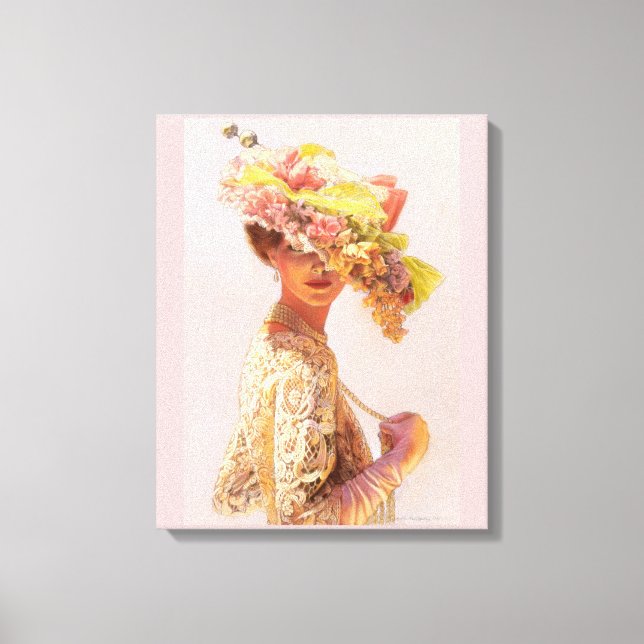 "Victoria Wrapped Canvas Print Leinwanddruck (Vorderseite)