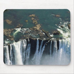 Victoriafälle, Grenze zwischen Sambia und Simbabwe Mousepad
