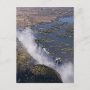 Victoriafälle, Sambesi-Fluss, Sambia - Simbabwe Postkarte